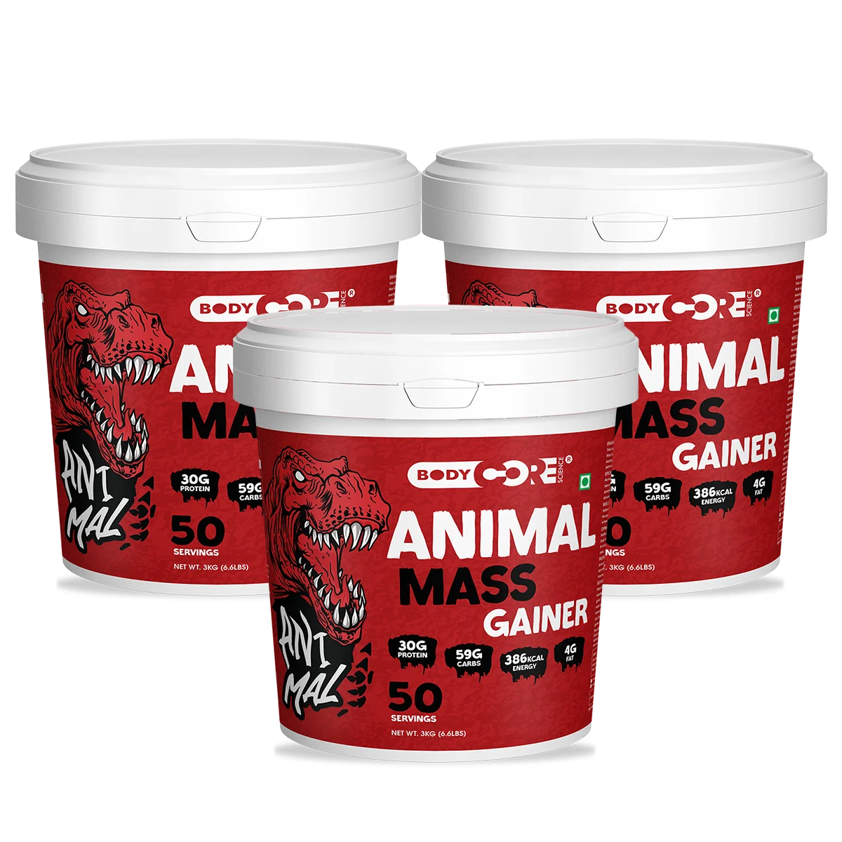 animal mass 3kg front pack of 3 animal mass 3kg front pack of 3